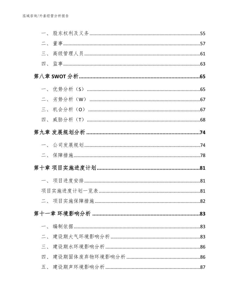 外套经营分析报告_模板参考_第5页