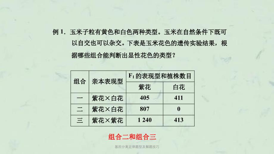 基因分离定律题型及解题技巧课件_第4页