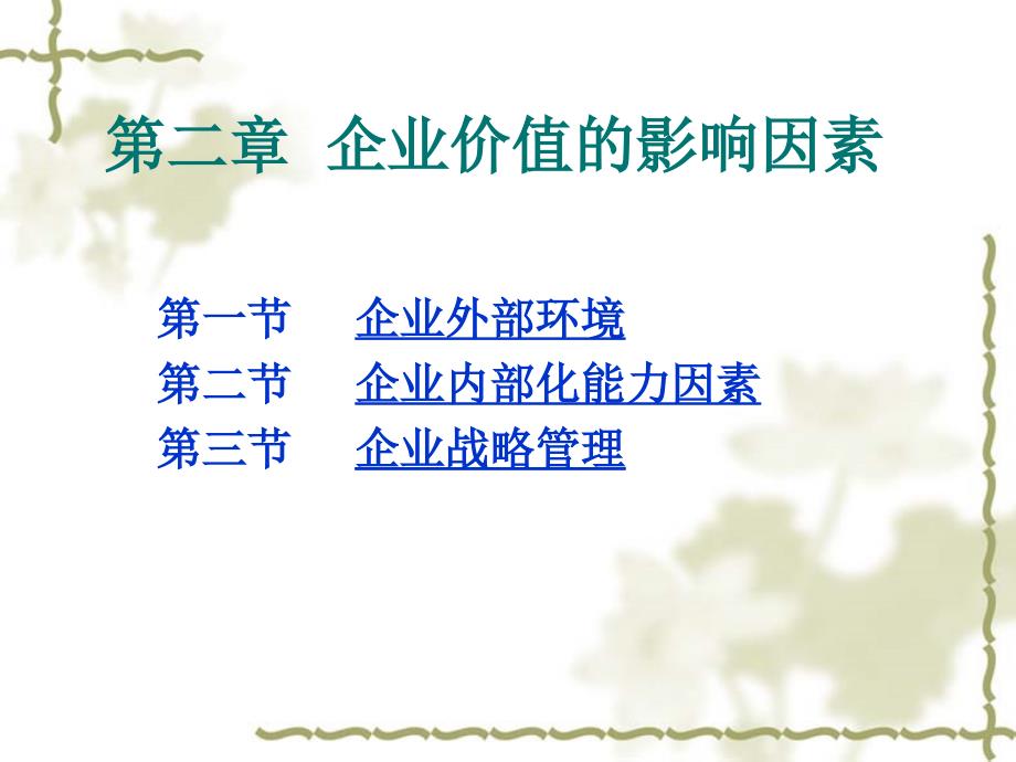 企业价值的影响因素_第1页