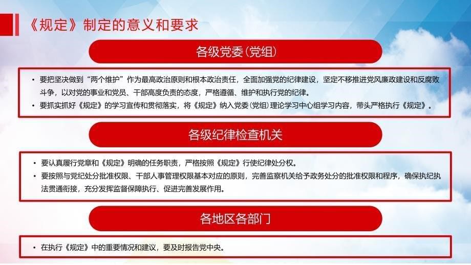 红色党政风处分违纪党员批准权限和程序规定课程ppt教学_第5页