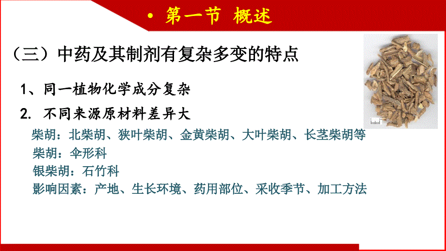 药物分析中药及其制剂分析概论课件.ppt_第4页