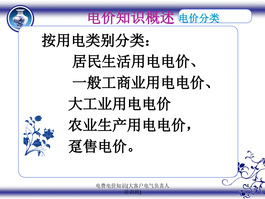 电费电价知识大客户电气负责人培训班PPT课件_第4页