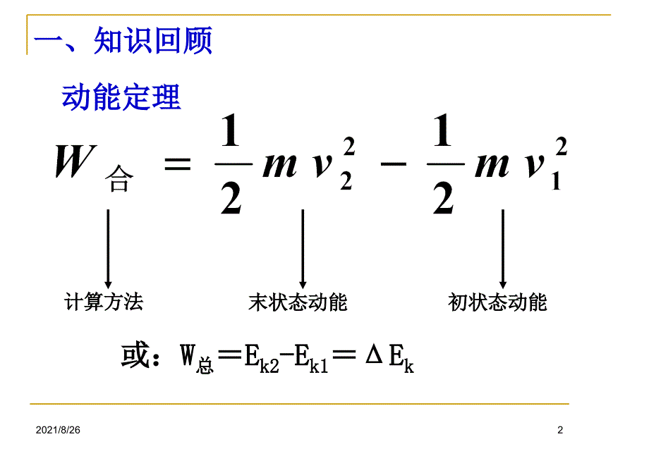 动能定理习题课-课件PPT_第2页