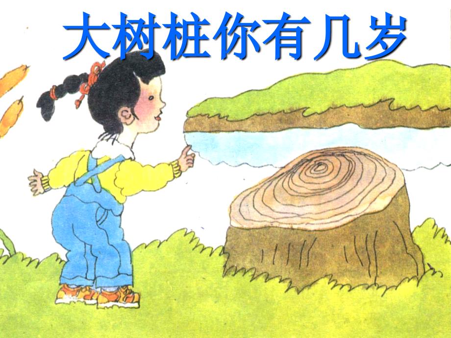 三年级上册音乐课件大树桩你有几岁湘教版_第1页