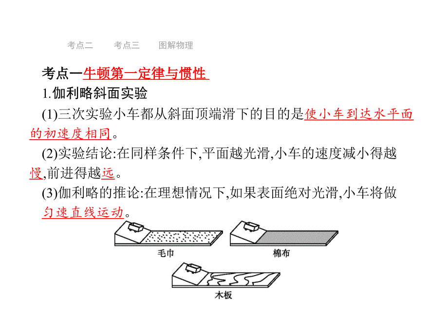 甘肃省2019年中考物理总复习课件第6讲　运动和力的关系(共51张PPT)_第2页