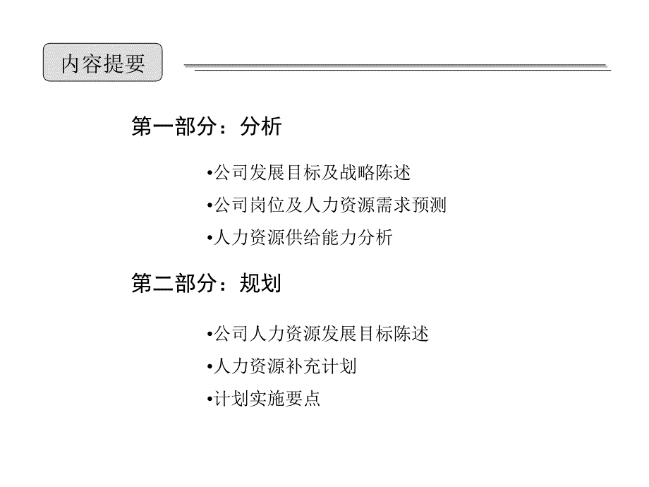 某公司人力资源规划实例_第2页