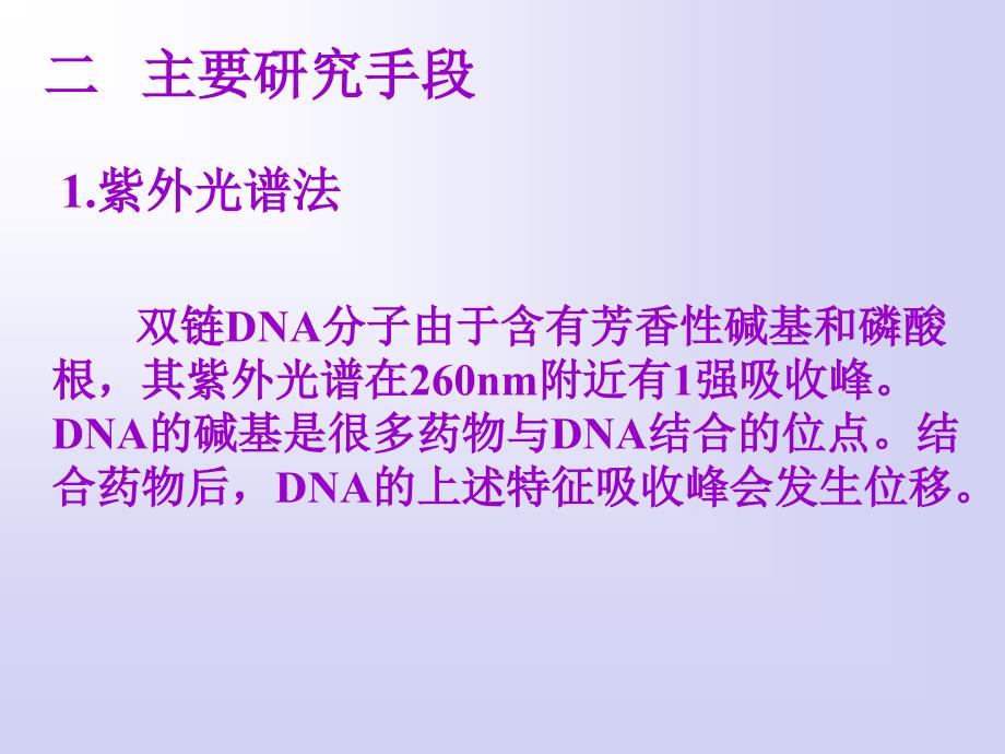 光谱法在DNA与金属配合物相互作用的研究方面的应用_第4页