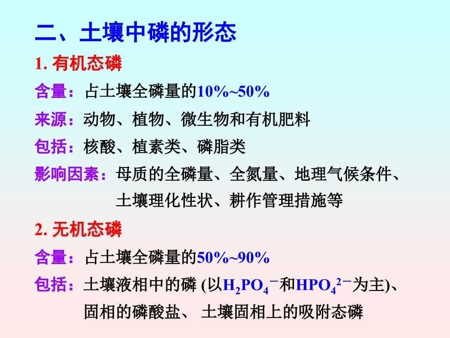 植物营养教学课件4植物的磷素营养与磷肥_第5页