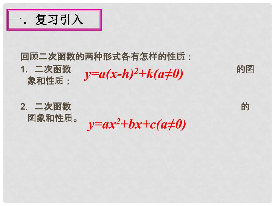 陕西省安康市石泉县池河镇九年级数学上册 22.3 实际问题与二次函数课件1 （新版）新人教版_第2页