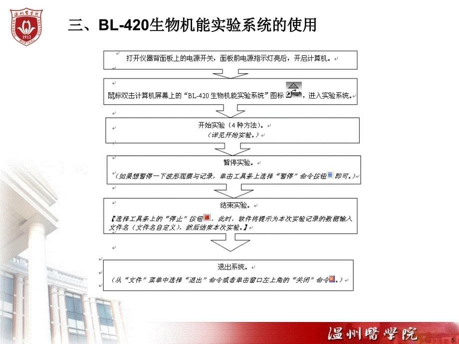 机能实验学：BL420系统介绍、家兔基本操作-_第5页