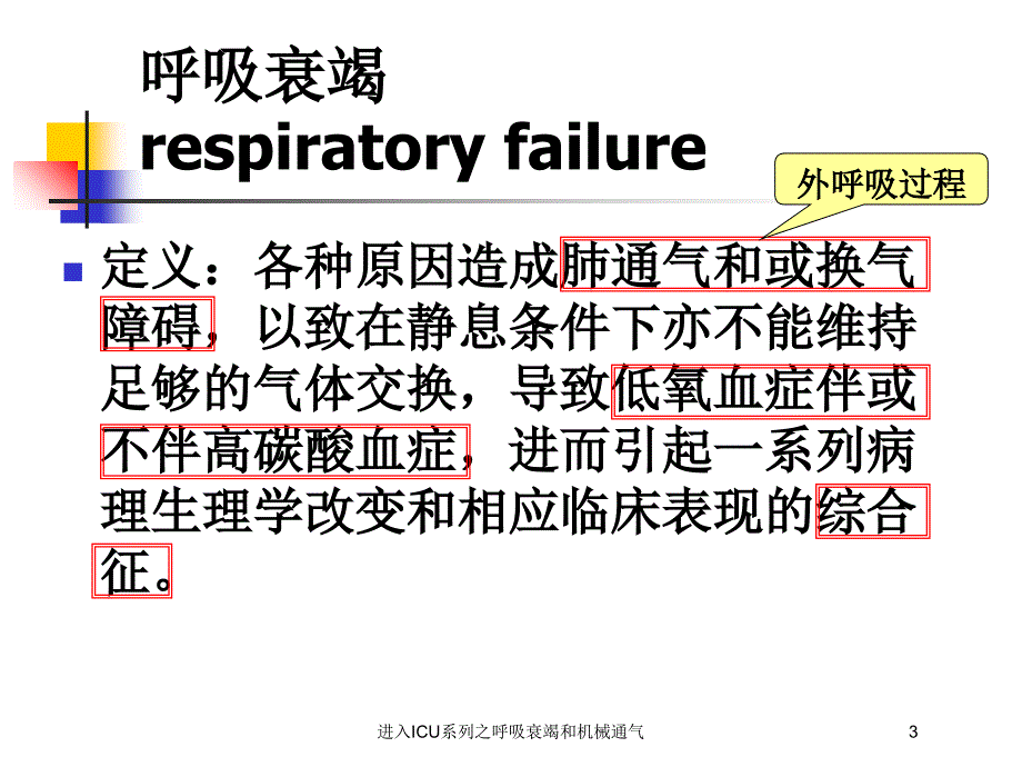 进入ICU系列之呼吸衰竭和机械通气培训课件_第3页