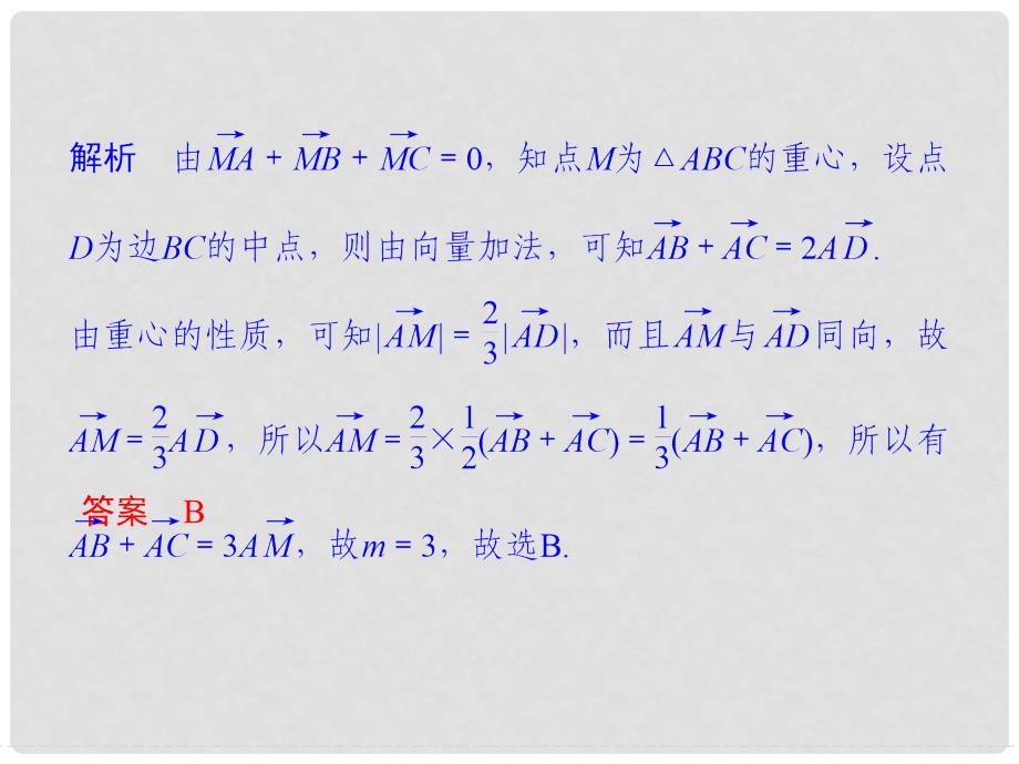 高考数学总复习 第五篇 平面向量 第4讲易失分点清零5课件 理_第3页