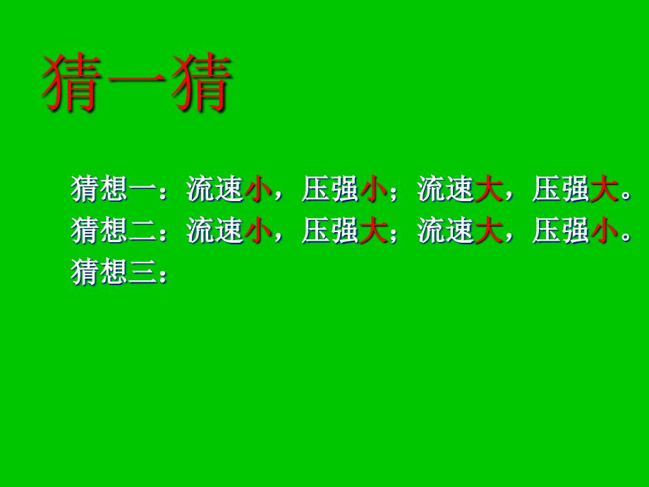 人教版八年级物理课件：9.4流体压强与流速的关系(共15张PPT)_第3页