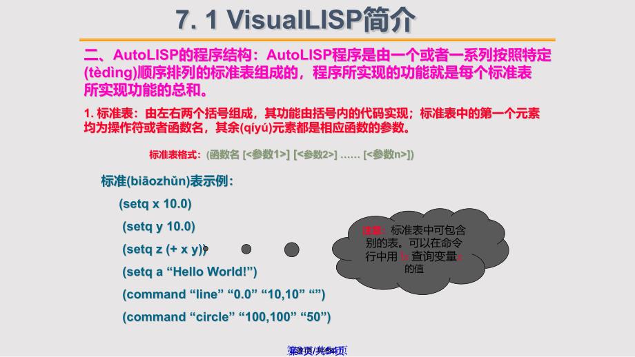 AutoCAD软件的二次开发实用教案_第2页