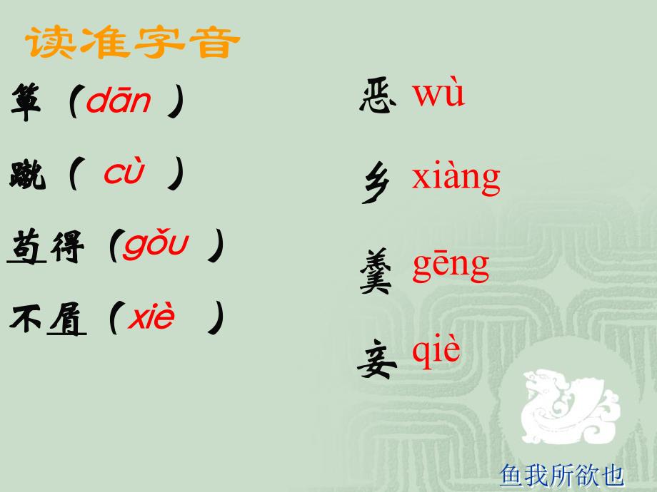 苏教版语文九下鱼我所欲也优秀实用课件98页_第3页