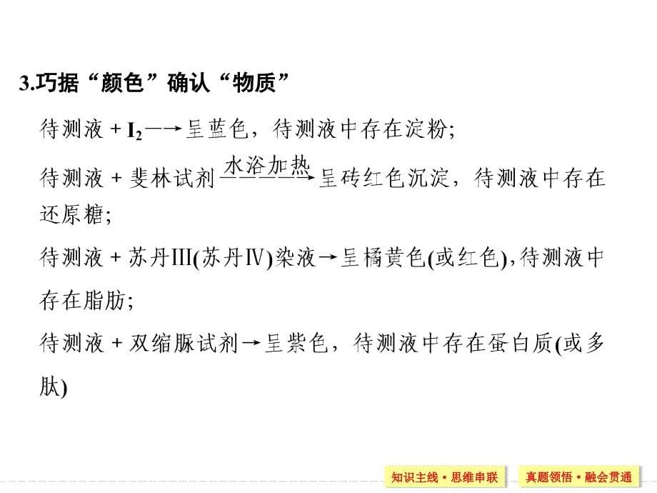 高三生物二轮复习专题一细胞的物质基础_第5页