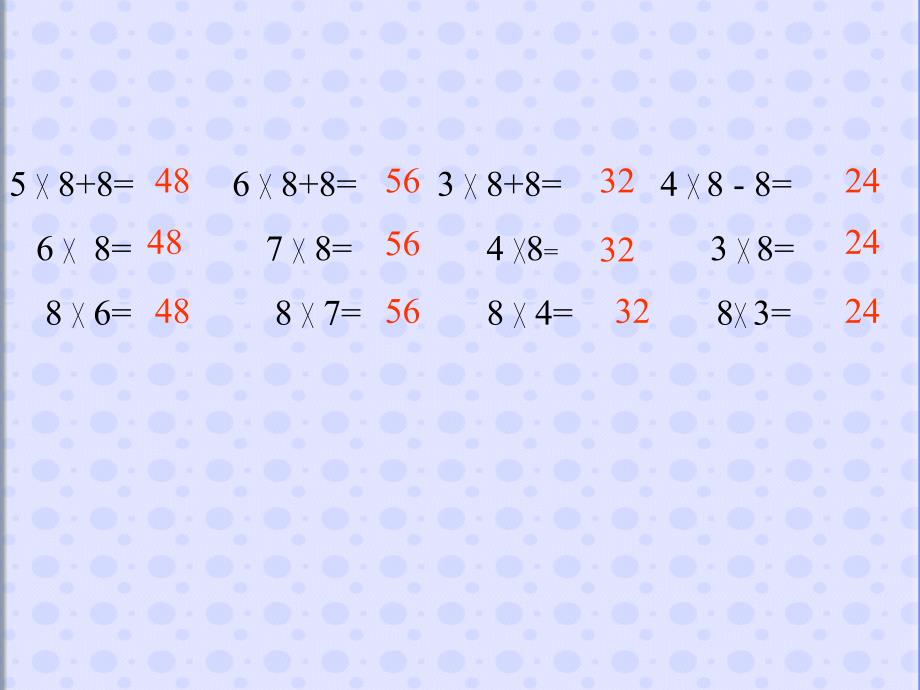 二年级数学8的乘法口诀_第4页