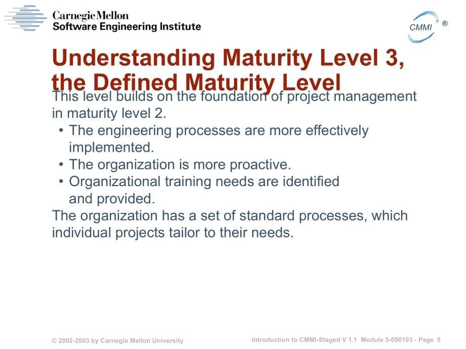 卡内基梅隆大学CMMI全套培训教材(下册)_第5页