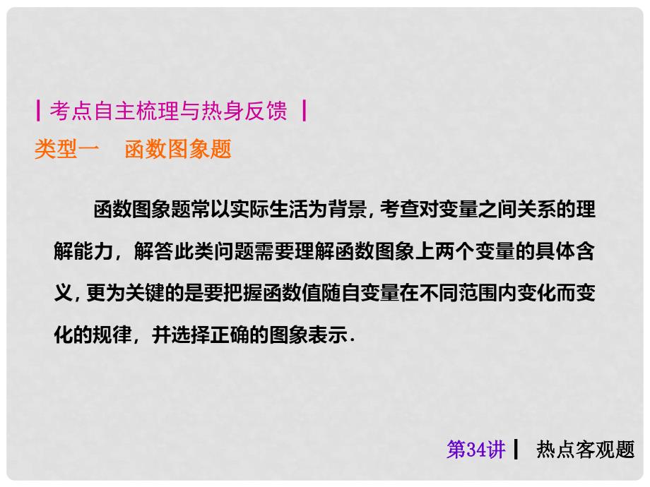 中考数学考前热点冲刺指导《第34讲 热点客观题》课件 新人教版_第2页