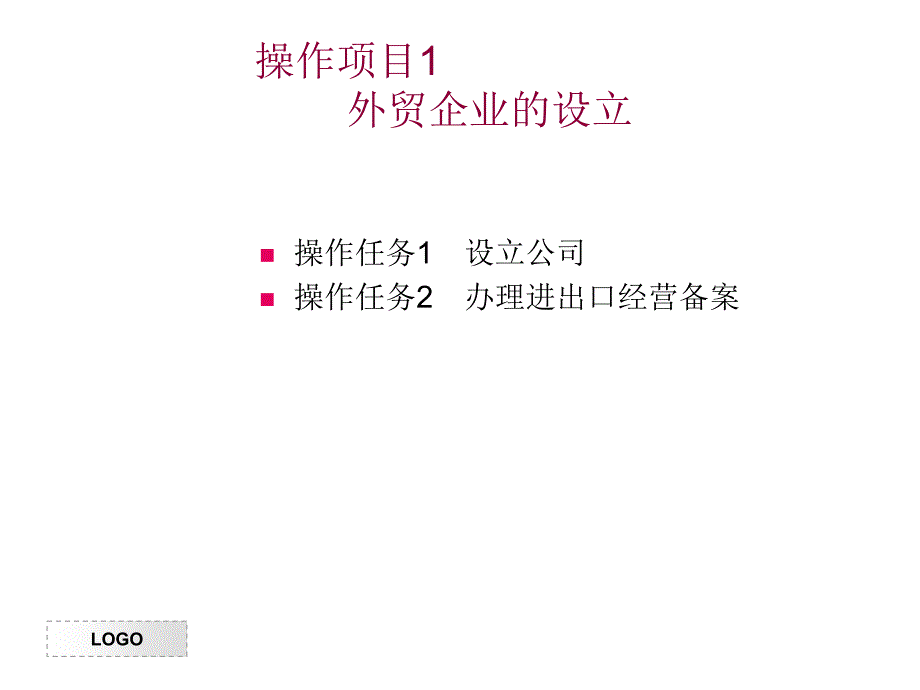 PPT教程：国际贸易实务综合训练课件_第3页