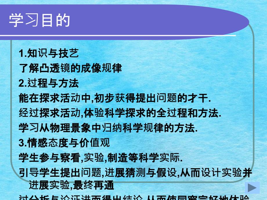 探究凸透镜成像规律新授章节ppt课件_第3页