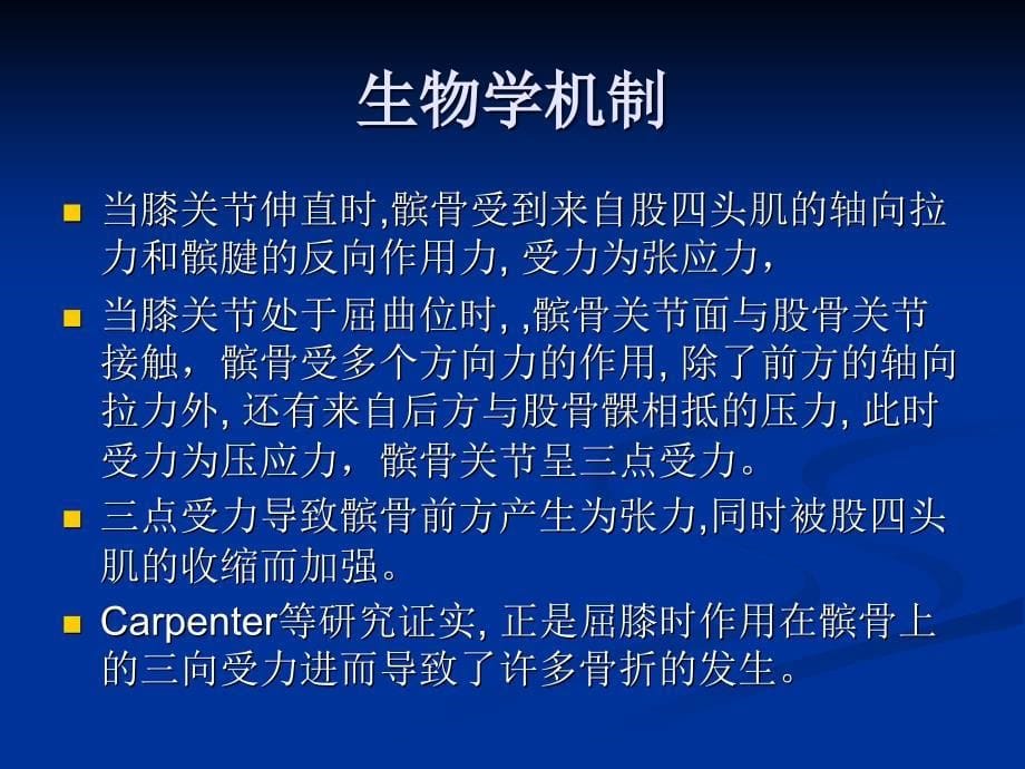 髌骨骨折的应用解剖及手术治疗_第5页