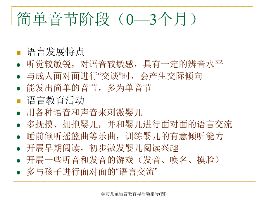 学前儿童语言教育与活动指导(四)课件_第3页