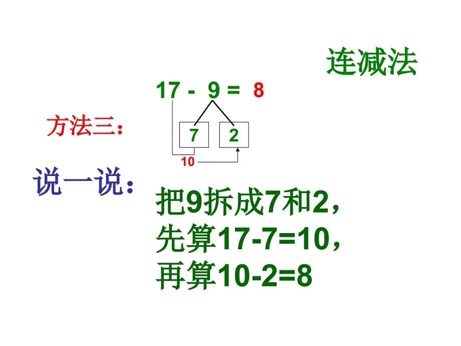 十几减9练习课_第5页