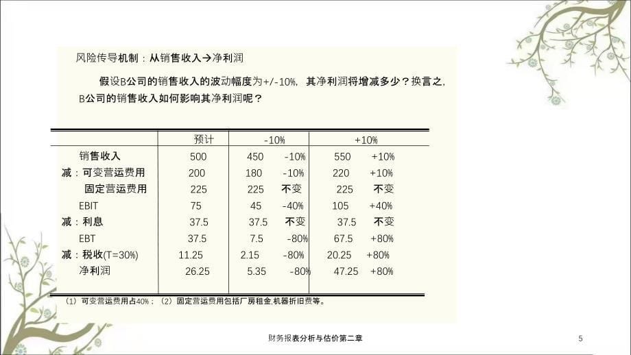 财务报表分析与估价第二章课件_第5页