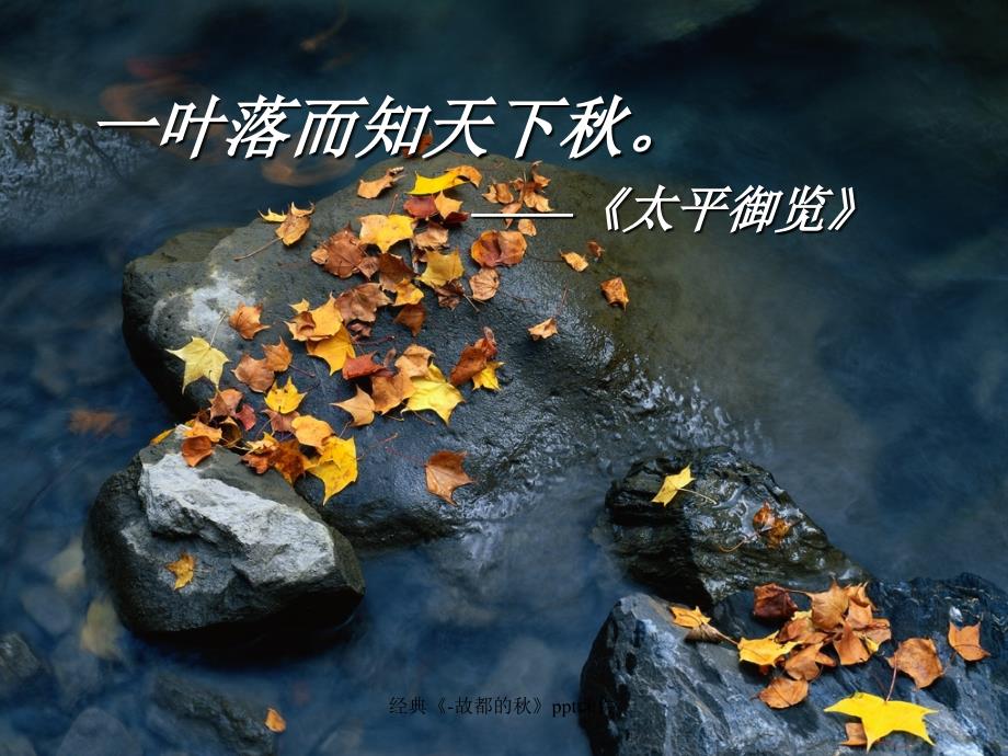 经典《-故都的秋》ppt课件_第3页