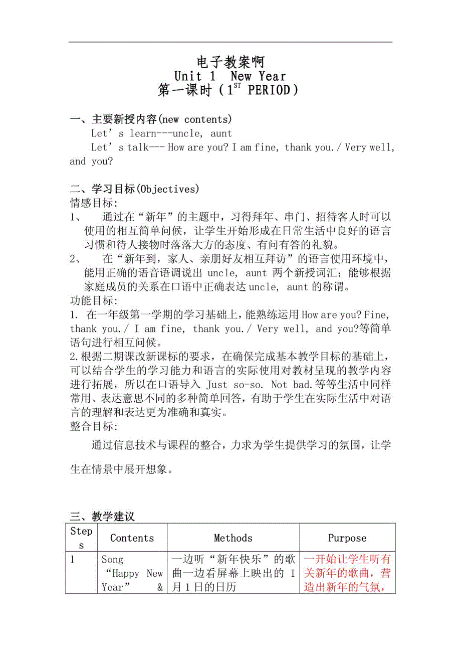 小学英语一年级上海版牛津英语1b教案全册_第1页