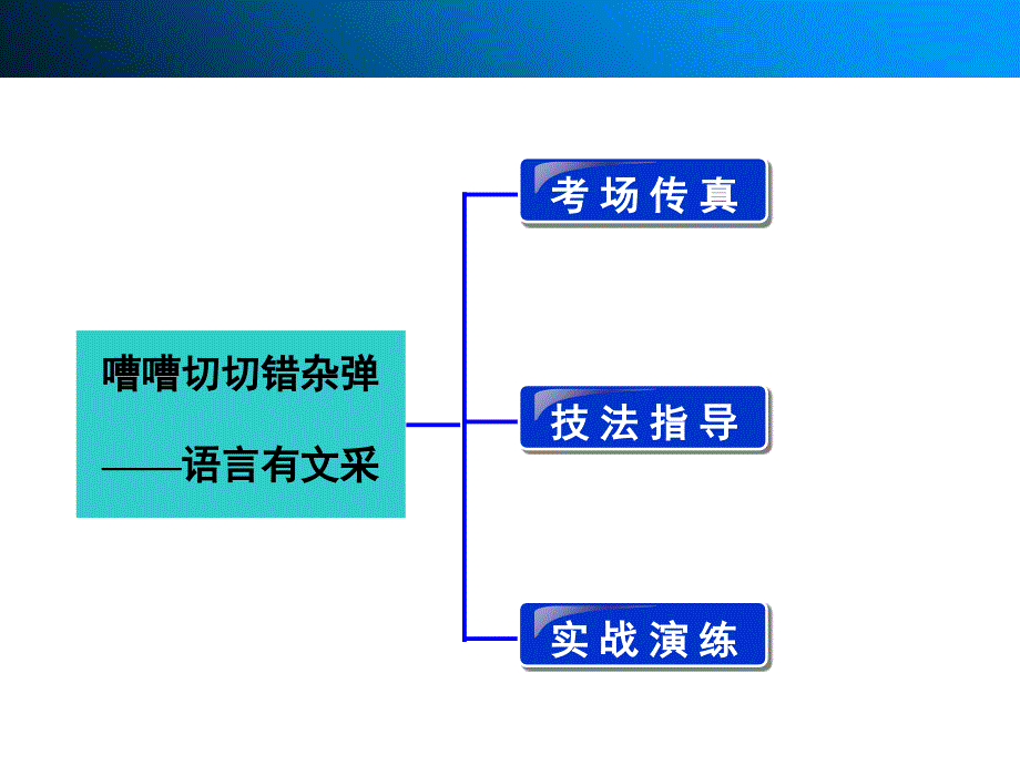 湖南省新田县第一中学高三语文一轮复习专题六语言有文采课件_第2页