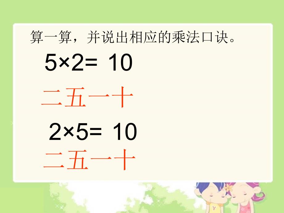 二上数学6的乘法口诀_第3页