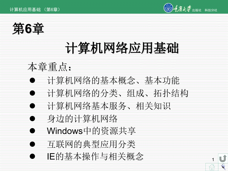 计算机应用基础第6章_第1页