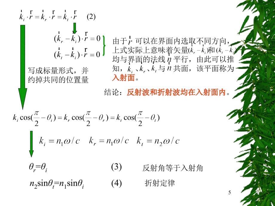 折射和反射定律菲涅耳公式_第5页