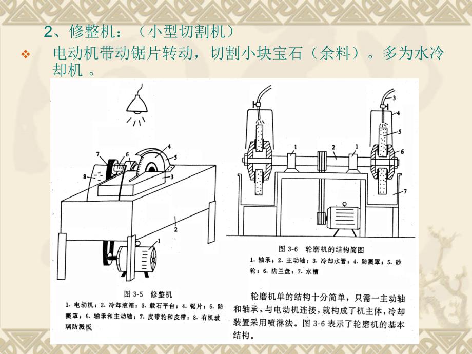 第二章宝石研磨加工设备及工艺_第1页