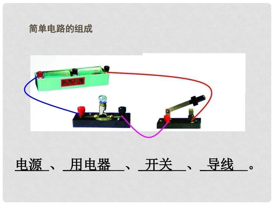 九年级物理上册 13.1初识家用电器和电路课件 （新版）苏科版_第5页