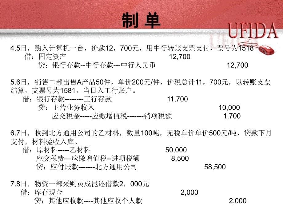 用友财务软件t3标准版教程【ppt】_第5页