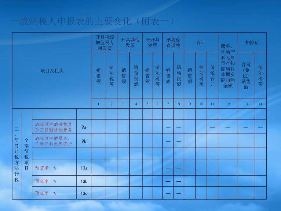 营改增纳税申报表填写培训教材_第5页