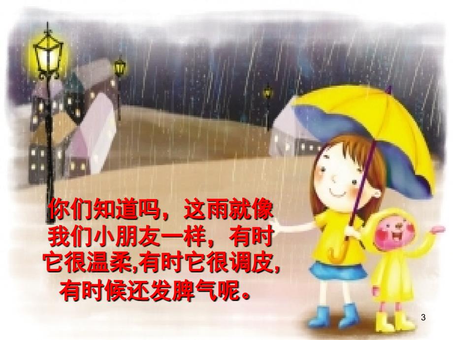 一年级美术下雨了课堂PPT_第3页