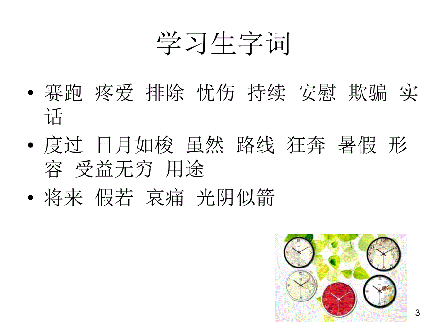 《和时间赛跑》教学课件1_第3页