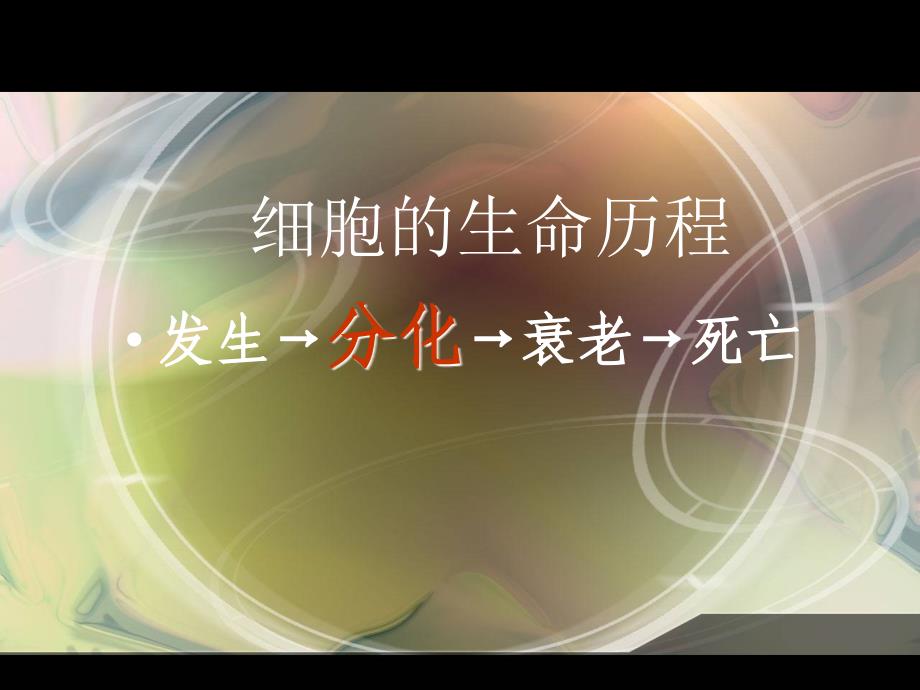 细胞的生命历程生长、衰老和癌变_第2页