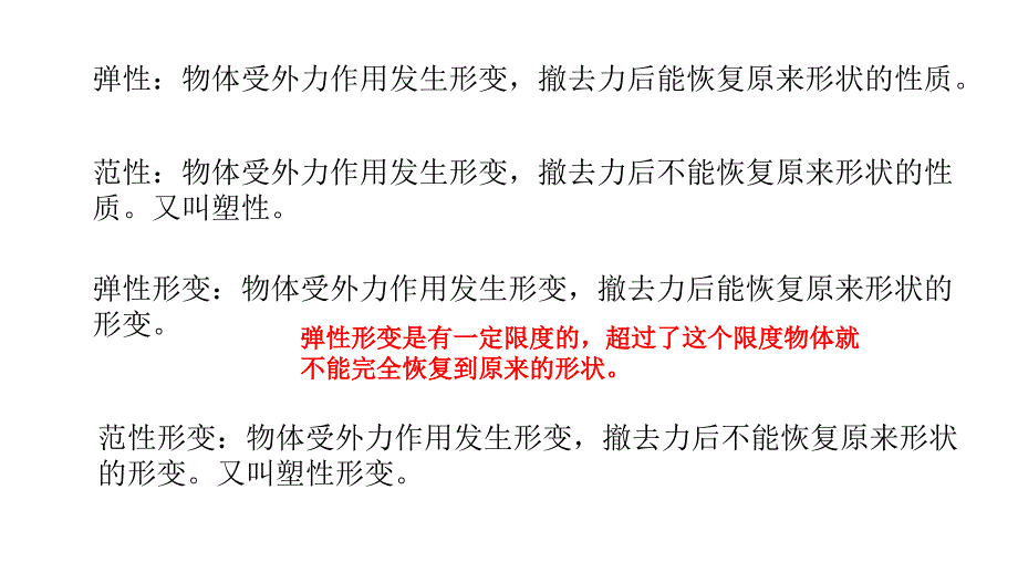 北师大版八年级下册物理第七章 二、弹力 力的测量课件(共14张PPT)_第4页