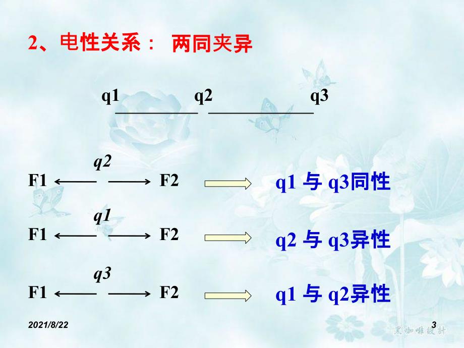 三个带电小球平衡推荐课件_第3页