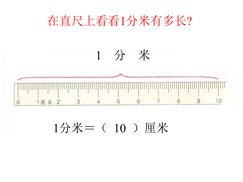 人教版小学数学二年级分米和毫米课件3_第2页