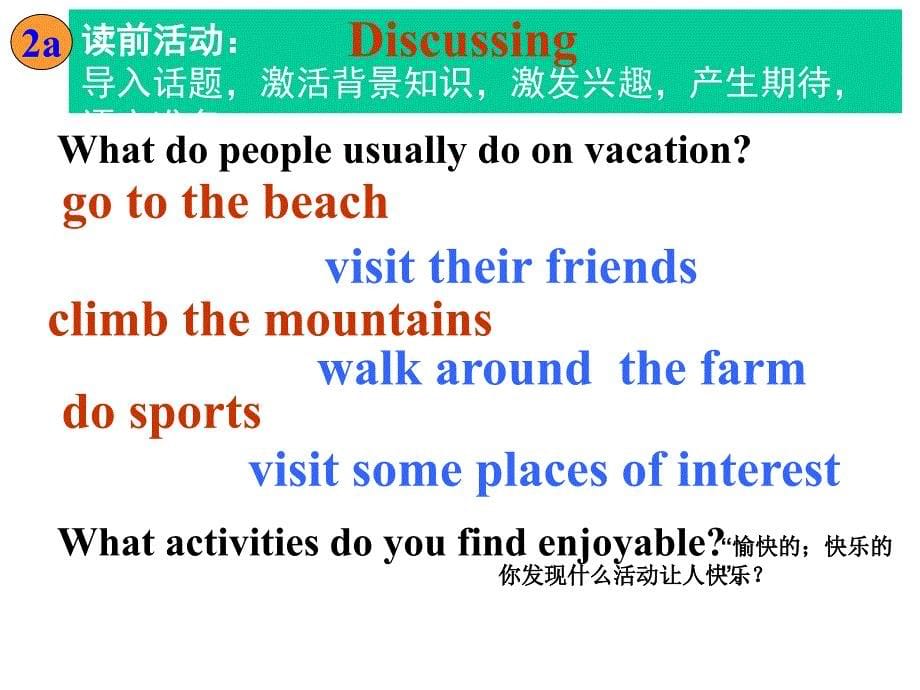 _Unit_1_学生导学Where_did_you_go_on_vacation_Section_B_2a-2e课件_第5页