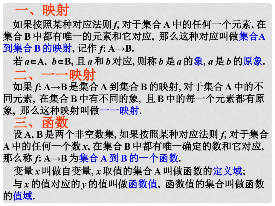 高考数学专题复习精品课件全集课件05函数的概念_第2页