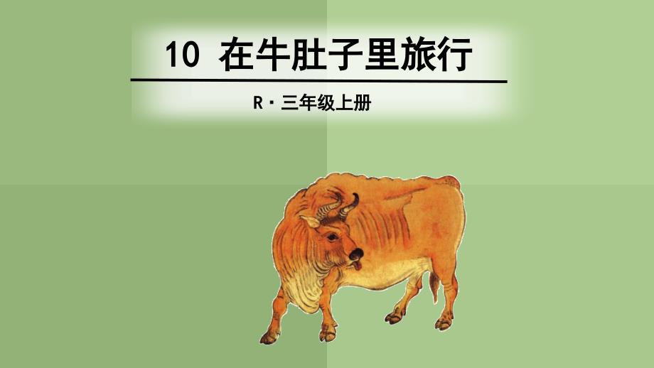 三年级上册10在牛肚子里旅行_第1页