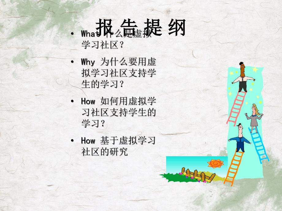 虚拟学习社区研究和应用_第1页