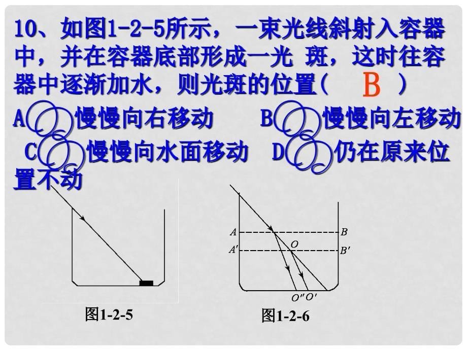 河南省安阳师范学院附属中学八年级物理 光的折射（二） 课件 人教新课标版_第5页